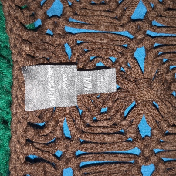 Macrame Fringe Vest/Kimono - Picture 7 of 8